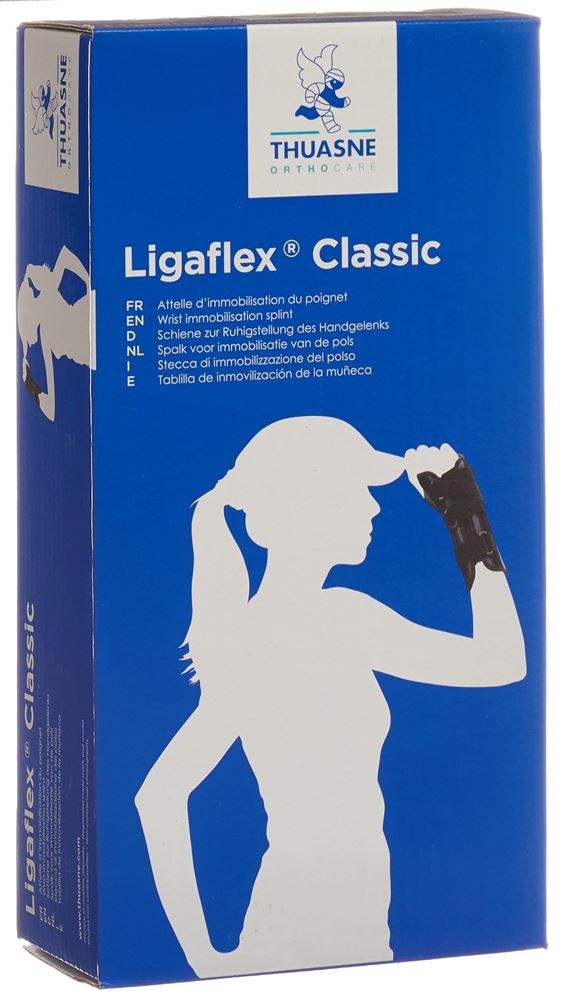 Thuasne Ligaflex Handgelenkband Gr1 links schwarz 1 Stk