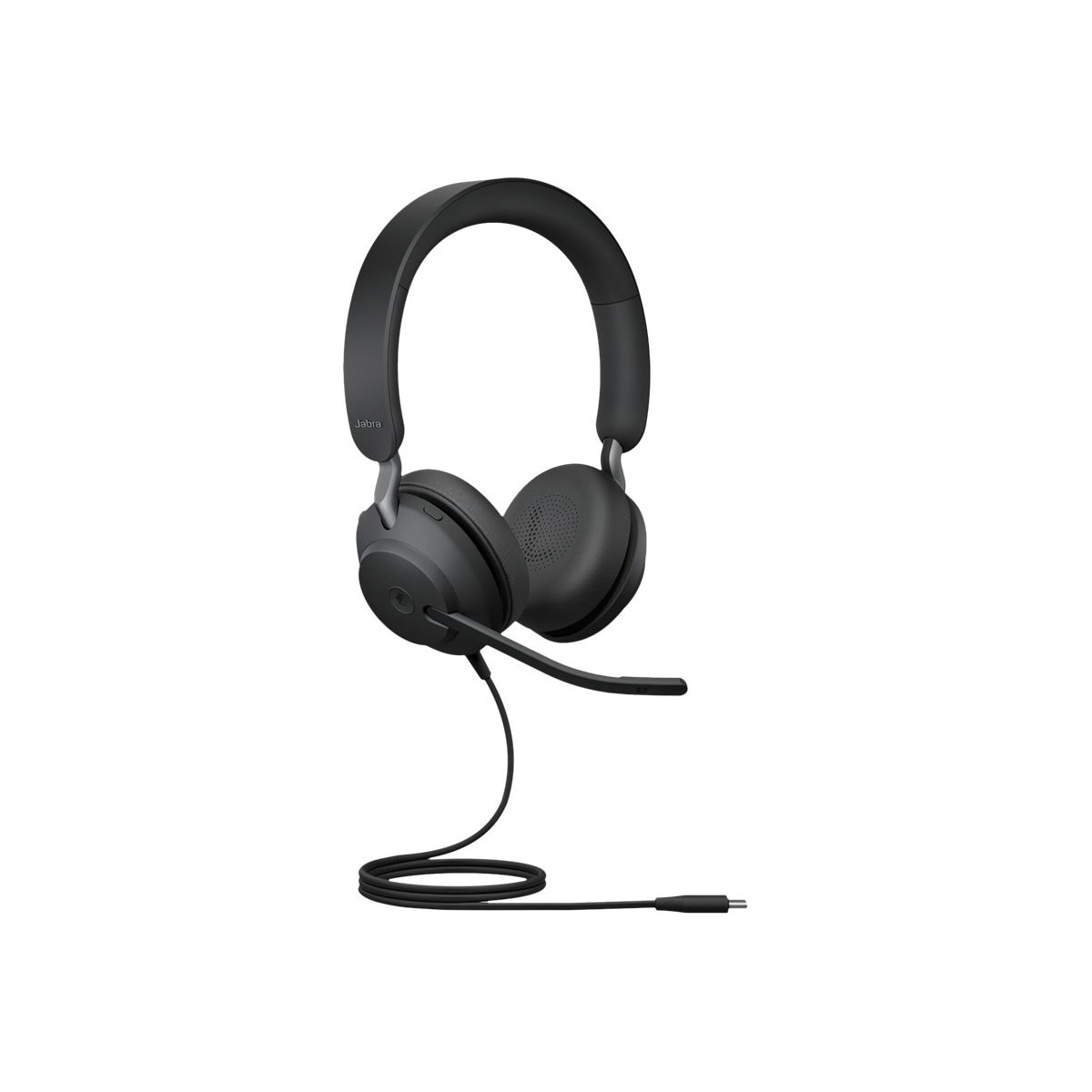 Jabra Evolve2 40 SE USB-C MS stereoheadset (sort)