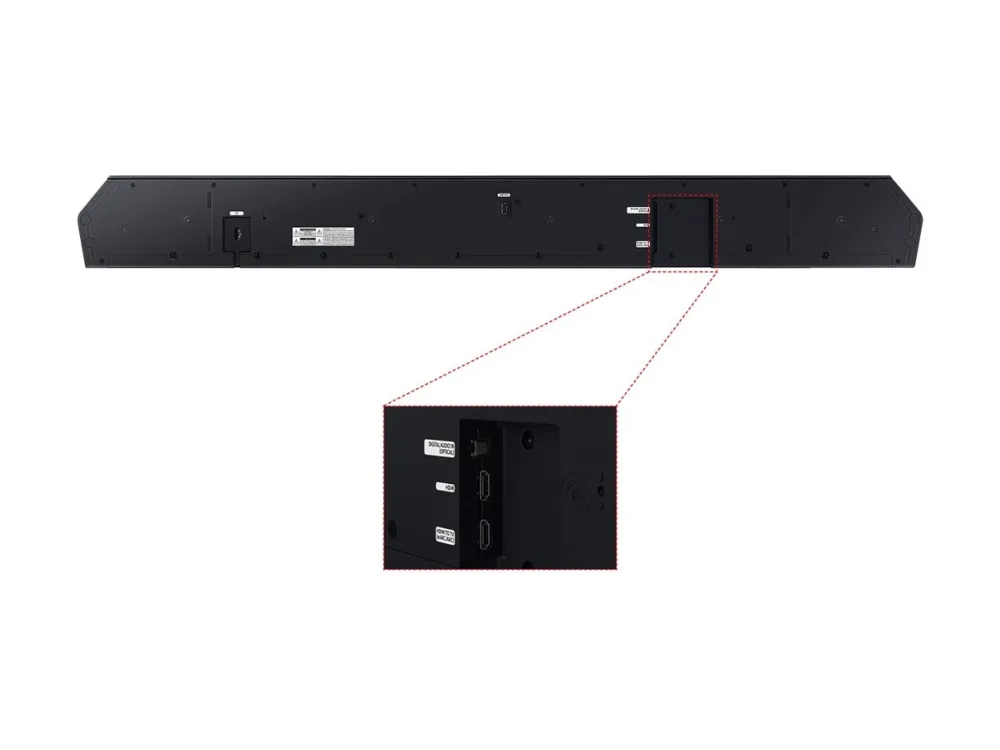 Samsung HW-Q930D - Q-Series - højttalersystem - til hjemmebiograf - 9.1.4-kanal - trådløs - Wi-Fi, Bluetooth - App-kontrolleret - titansort