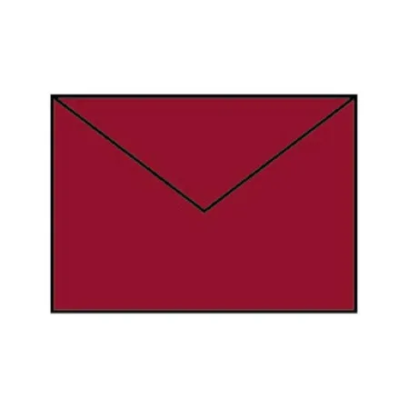 Rössler Coloretti Briefumschläge, B6, rosso, 5 Stück