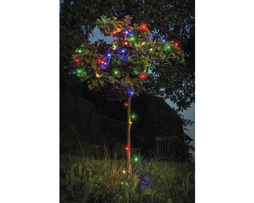 Konstsmide Globe lichtsnoer, 80 LED's, veelkleurig licht