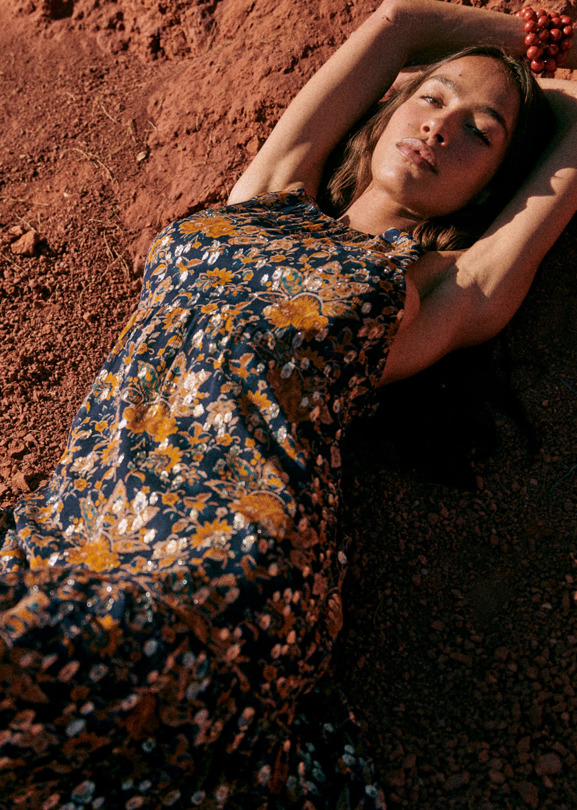 Robe Titania - Doha ocre - E-SHOP/ROBES 5905155