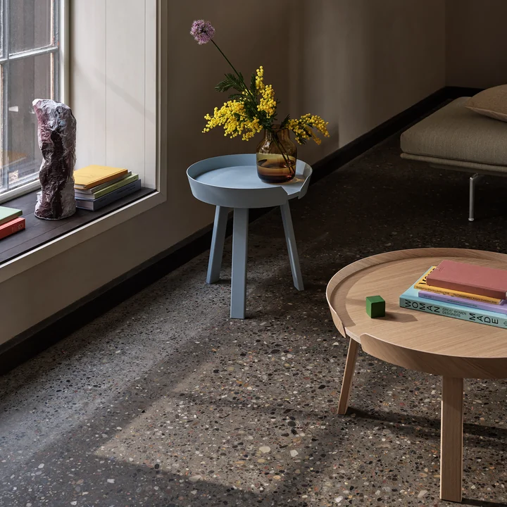 Muuto - Silent Vase, Ø 15 cm, dunkelgrün