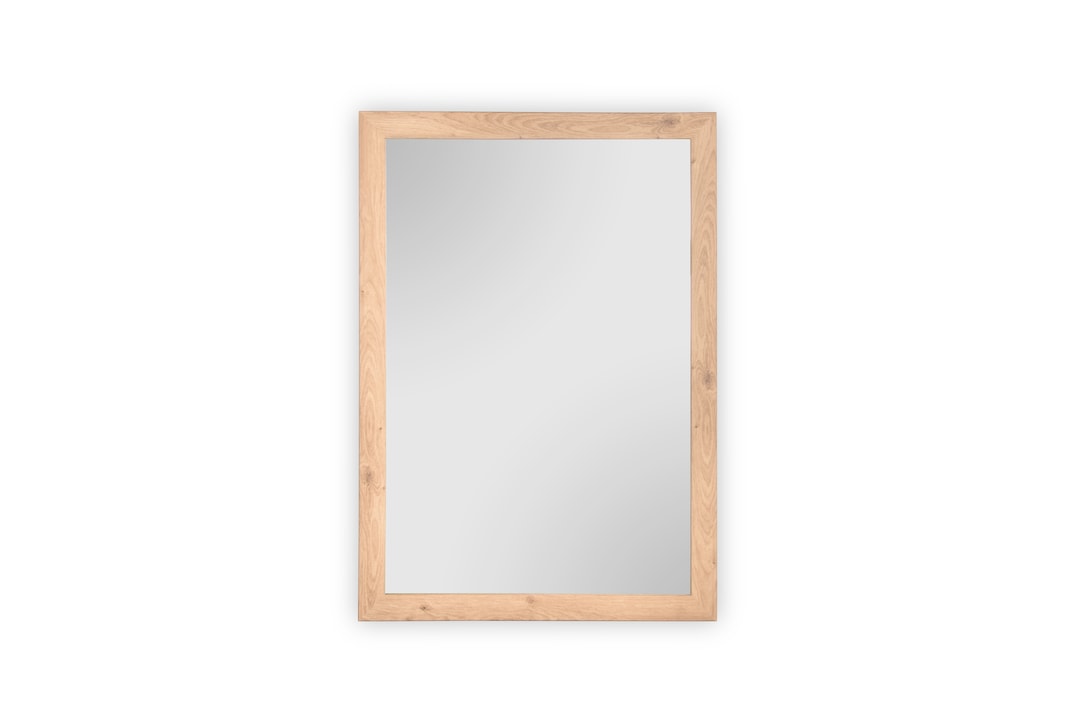 Wandspiegel KIM 48 x 68 cm Spiegelglas/braun