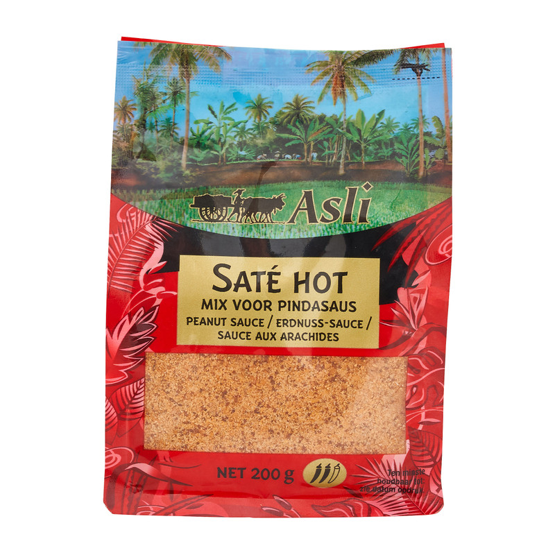Asli boemboe - saté pikant