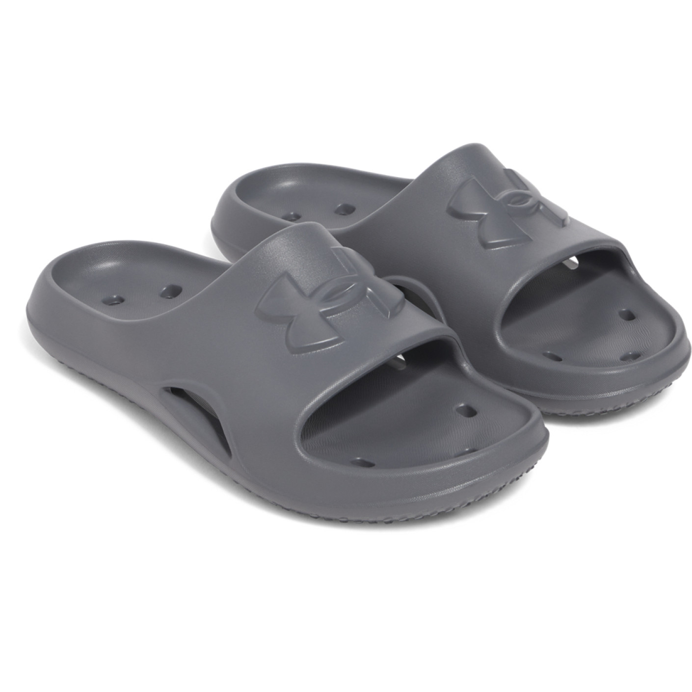 Under Armour Locker V Slippers Grijs