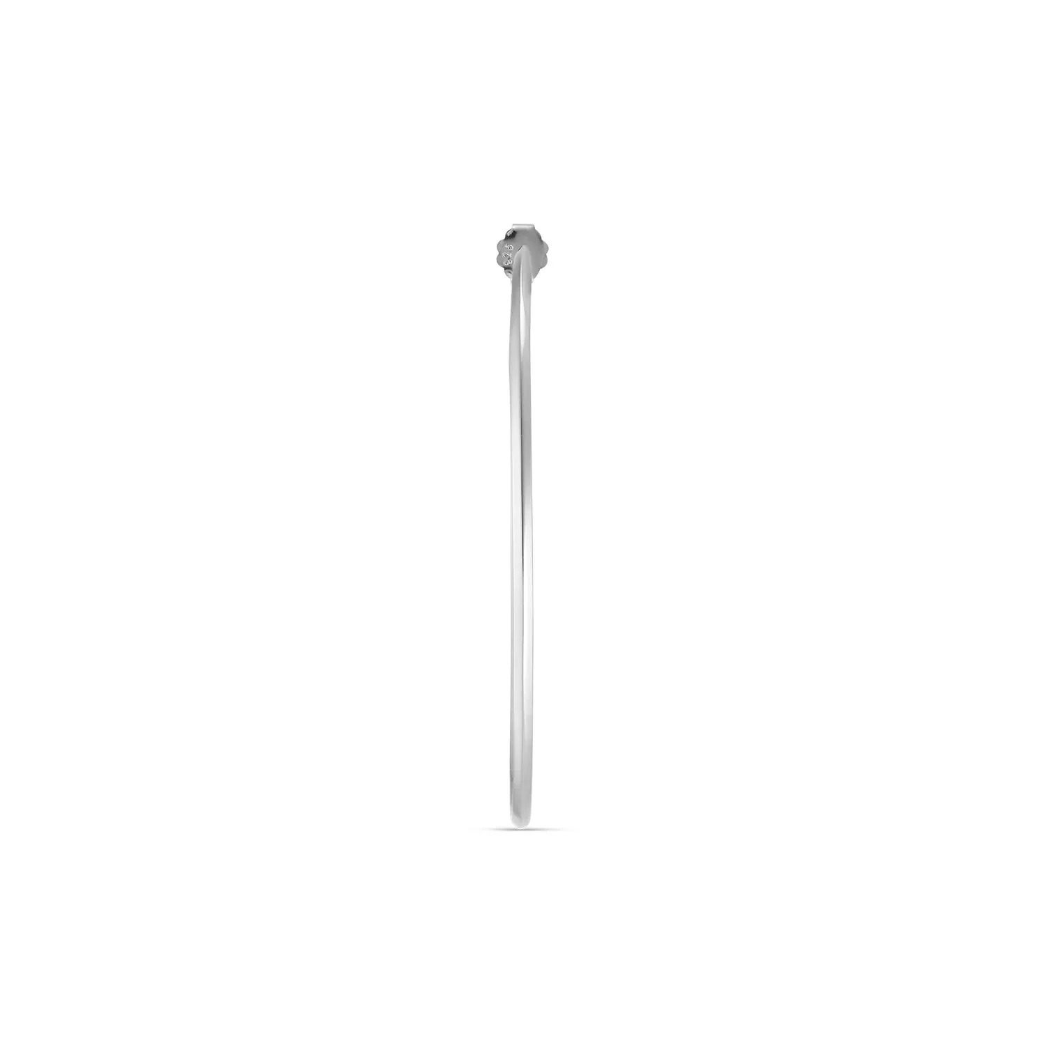 Jane Kønig Big Night Magic Hoop Ørering Single Sølv BNMH-AW24-S