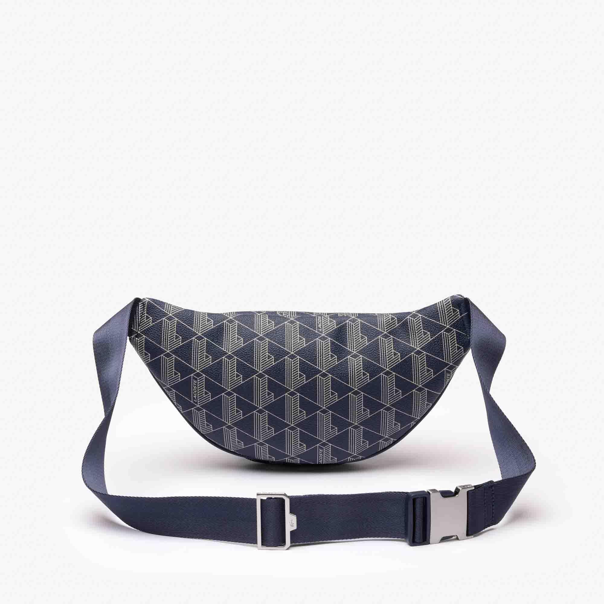 Sac banane The Blend avec imprimé monogramme Sacs banane - Bleu - Lacoste - Homme