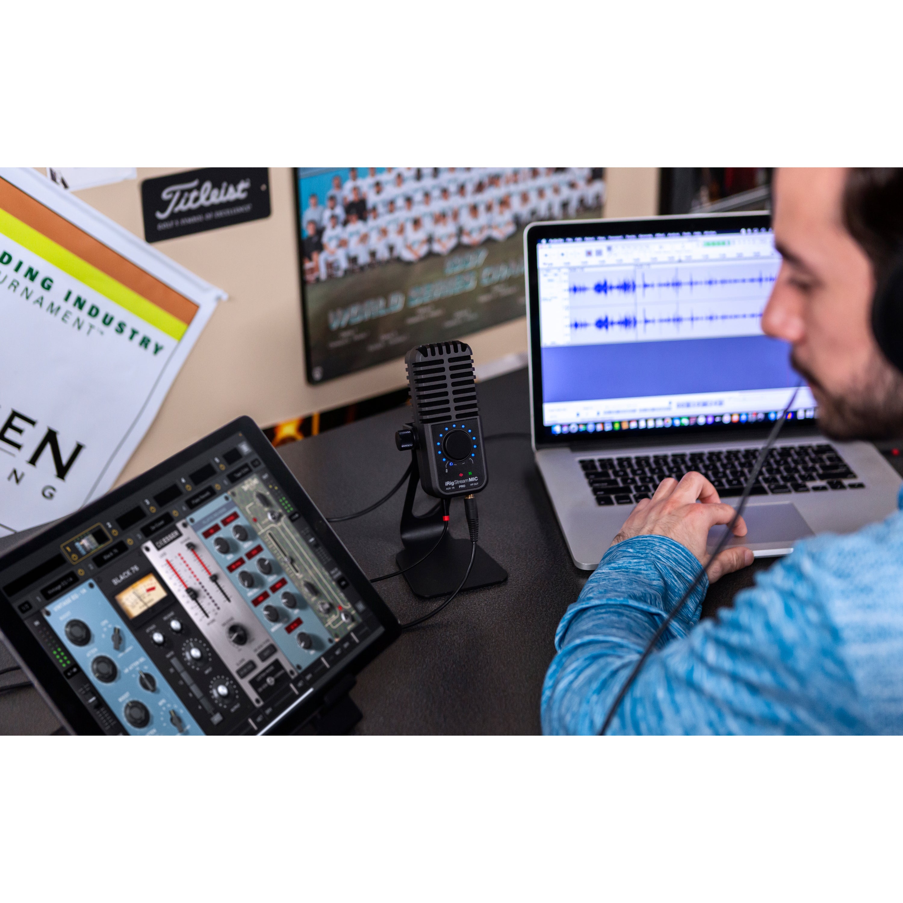 IK Multimedia iRig Stream Mic Pro multi-patroon condensator USB-microfoon