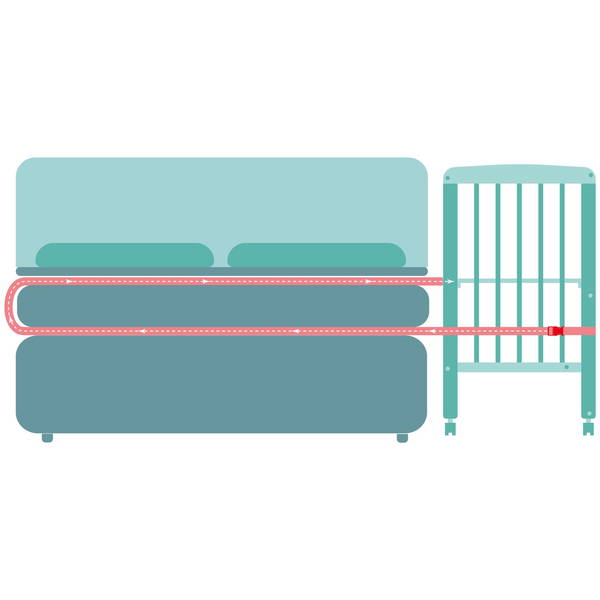 fillikidfillikid   Beistellbett Nino champagner