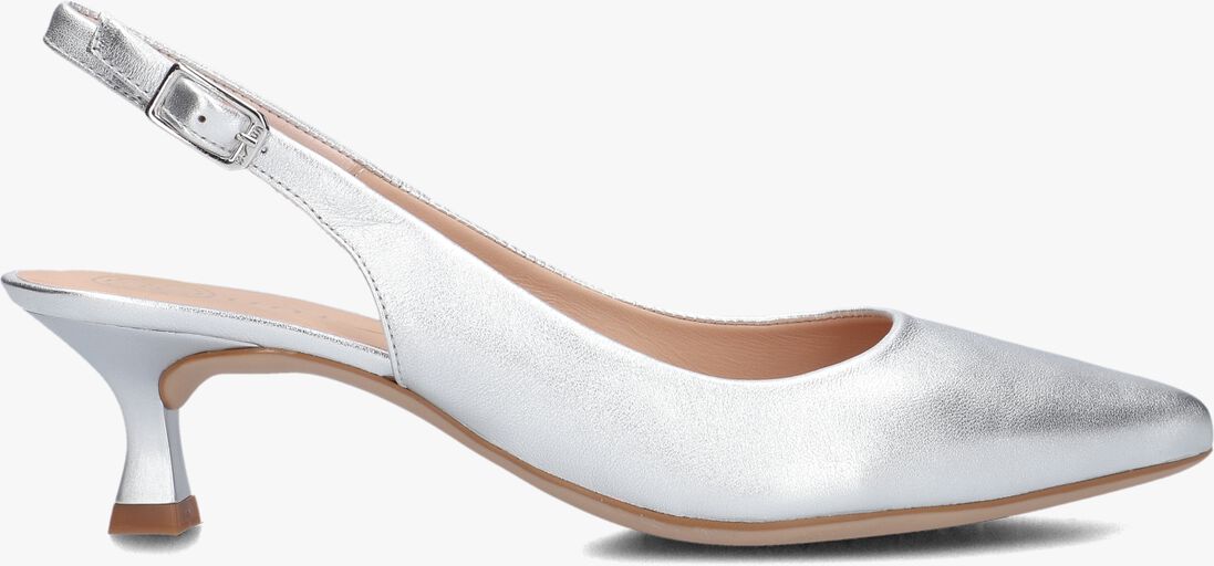 zilveren unisa sandalen jamal met
