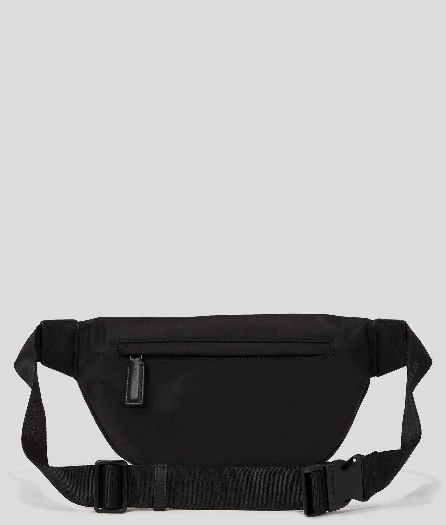 SAC BANANE EN NYLON IKON - Noir