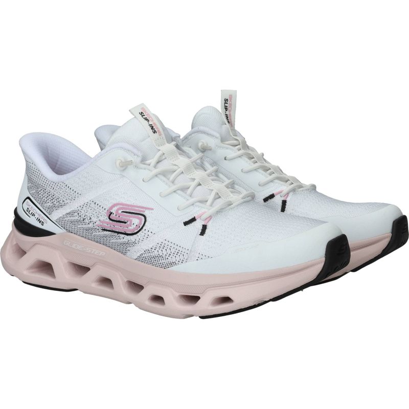 Skechers Slip-Ins Glide Step Altus Instappers Wit Dames