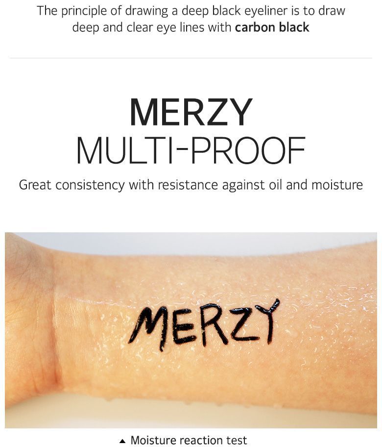 MERZY - De eerste pen eyeliner - 3 kleuren
