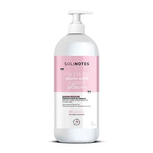 Solinotes Fleur de Cerisier Savon douche 1L