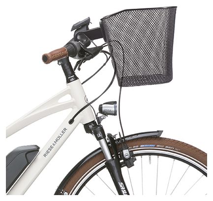 Panier avec Fixation Fixe pour VAE Klickfix Uni Argent