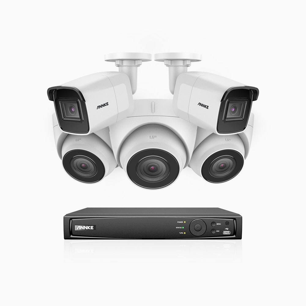 ANNKE H800 4K Kanal PoE Überwachungskamera-Set Bullet Kameras