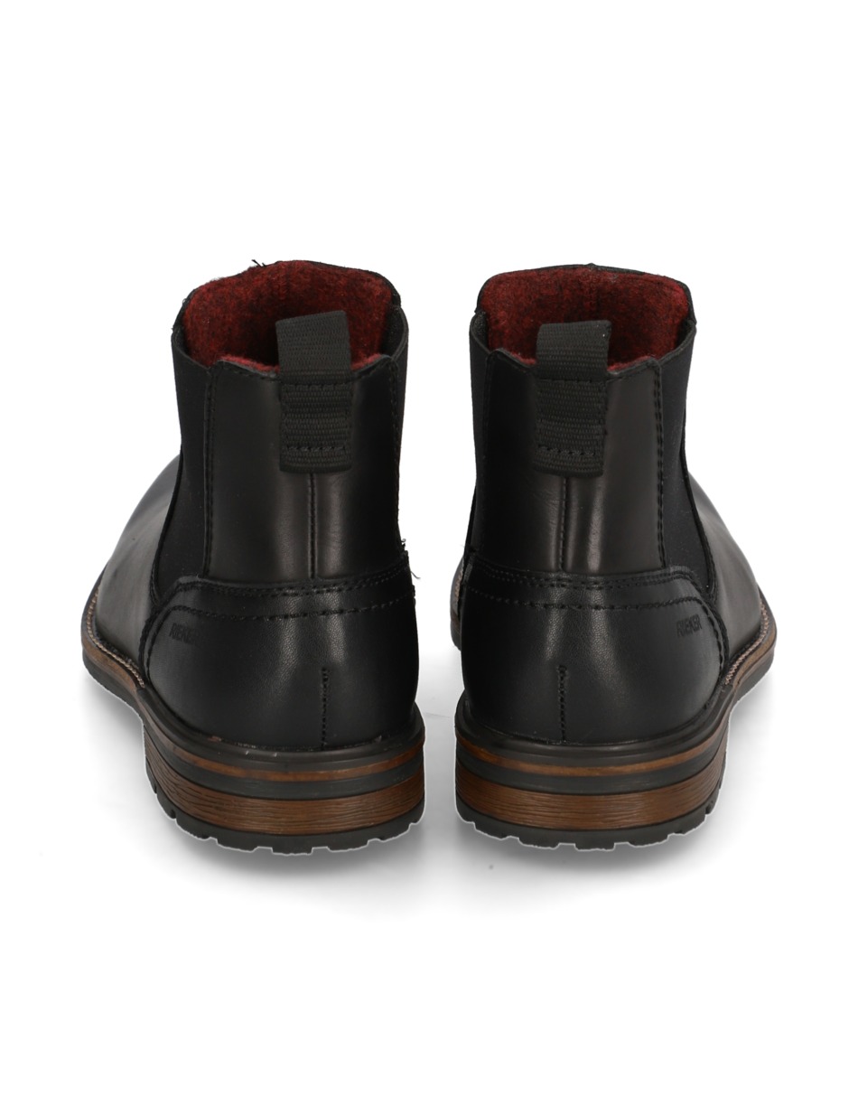 Glattleder Chelsea Boot