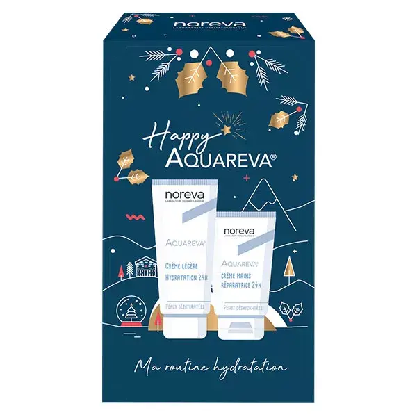 Conjunto de presente Noreva: Creme Suave Aquareva 40ml + Creme para as Mãos 50ml