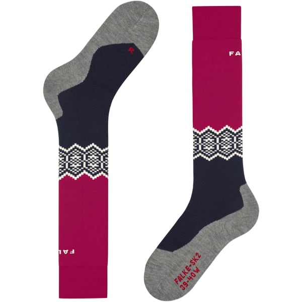 Chaussette de ski FALKE SK2 INTERMEDIATE W SPACE BLUE