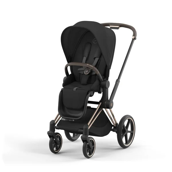 Carrinho de Bebê Cybex Priam V4 2 em 1 nas cores Bege, Ouro Rosa e Cloud T Plus Bege