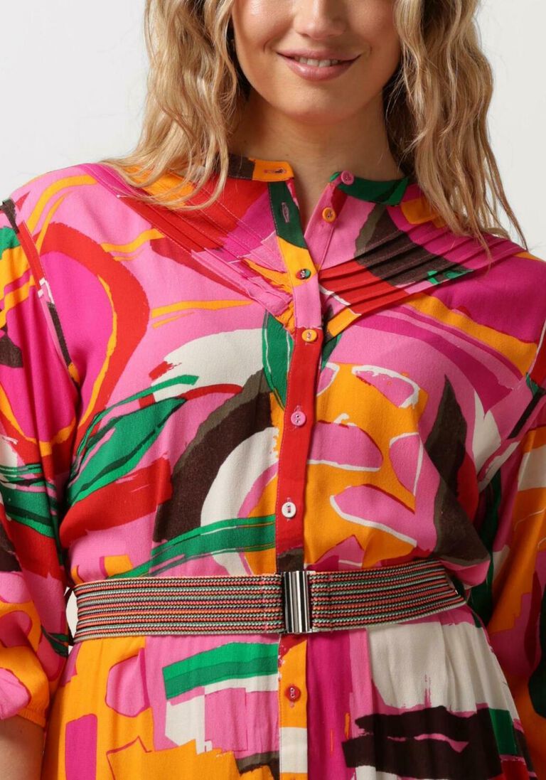 POM AMSTERDAM roest pom amsterdam midi jurk cape town dress