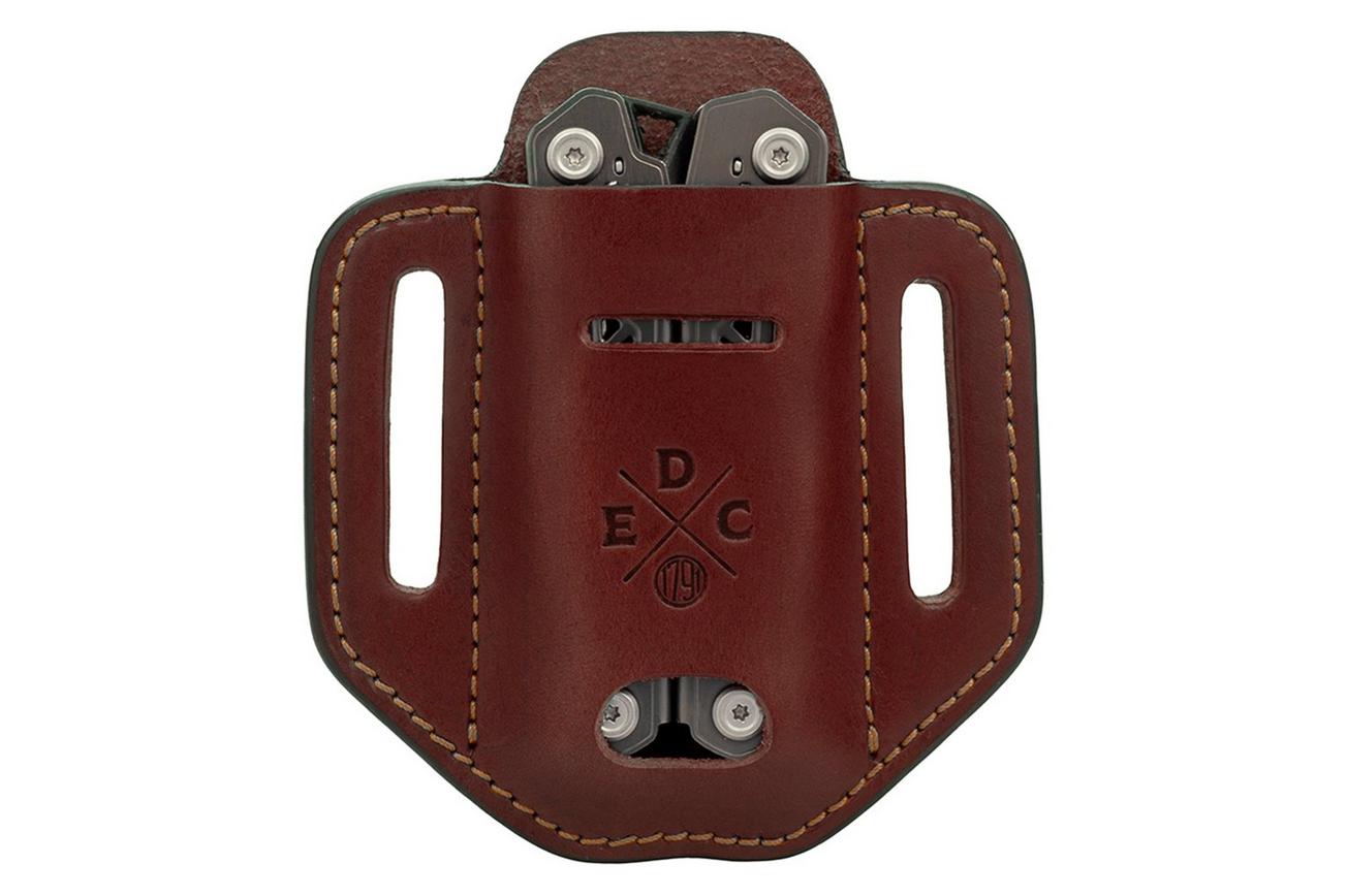 1791 EDC Heavy Duty Easy-Slide Solo Ambi EDC-HD-ES-SL-CHN-A Chestnut, lederen riemholster