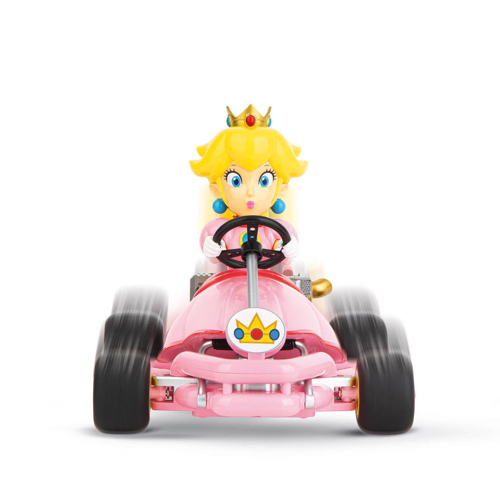 Gekocht voor de verjaardagen van 2 van mijn kleindochtersRC Bestuurbare Auto - Super Mario Kart Peach