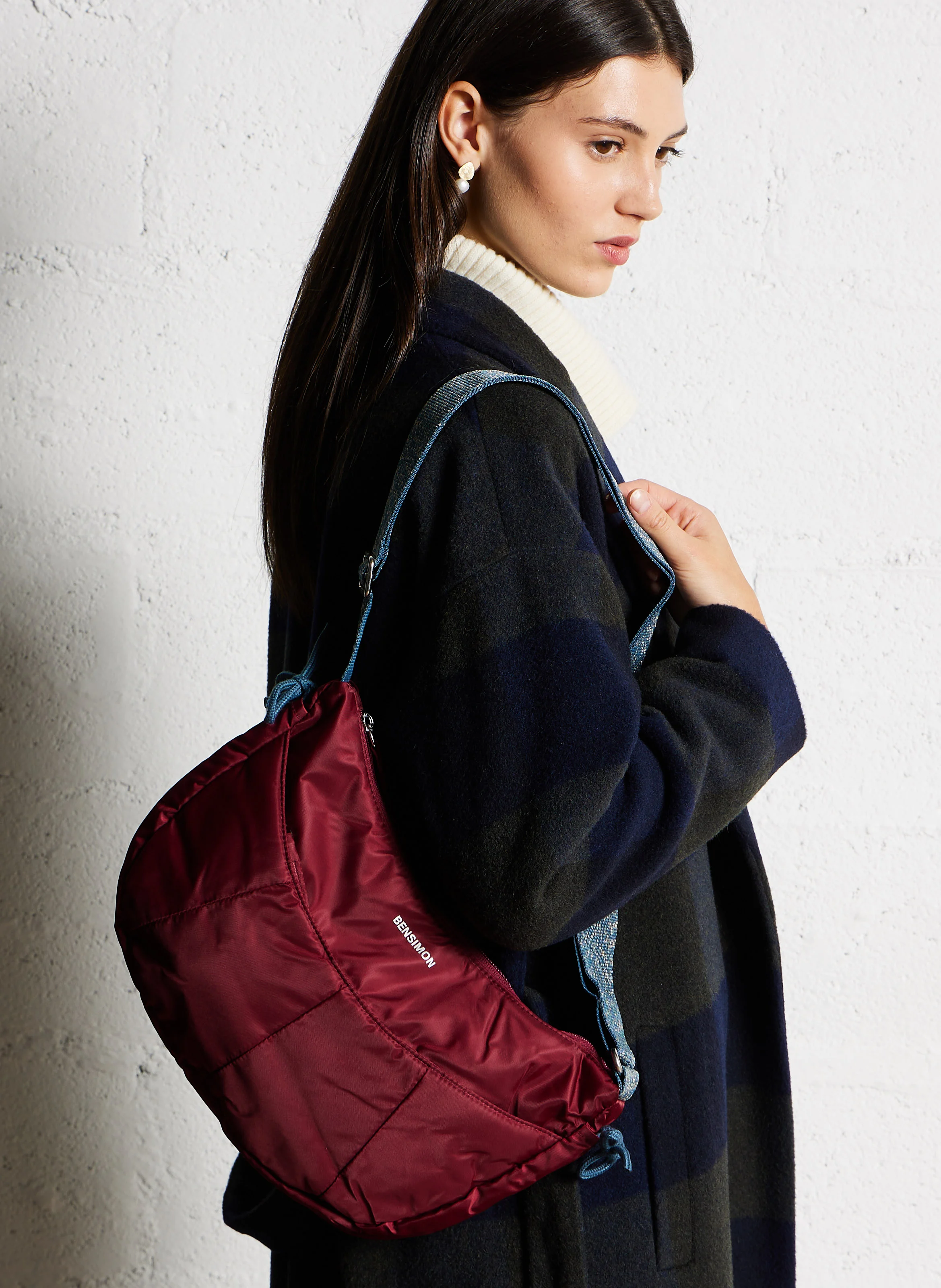 Sac bandoulière lune | Violet
