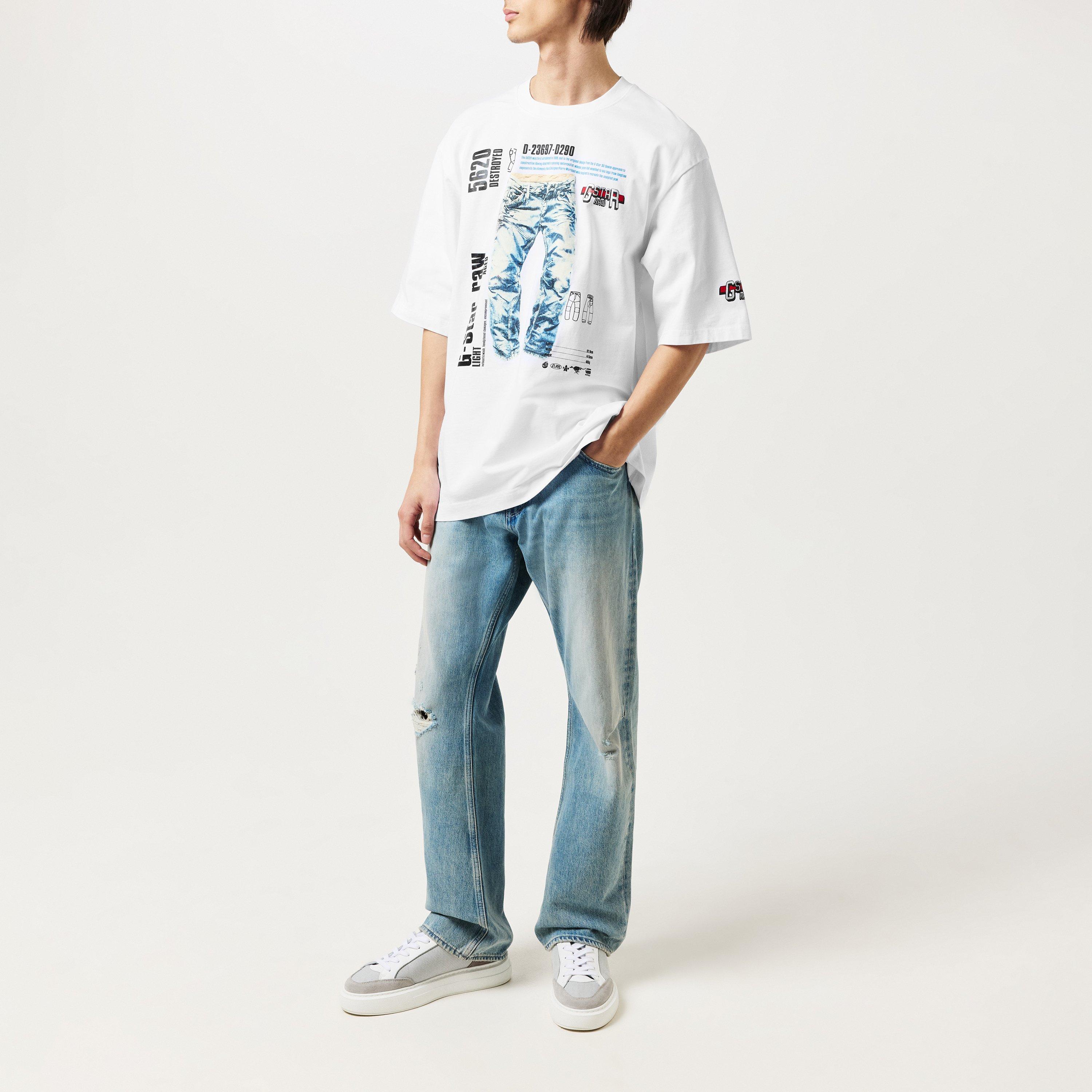 G Star Modelkit Print Boxy T Shirt