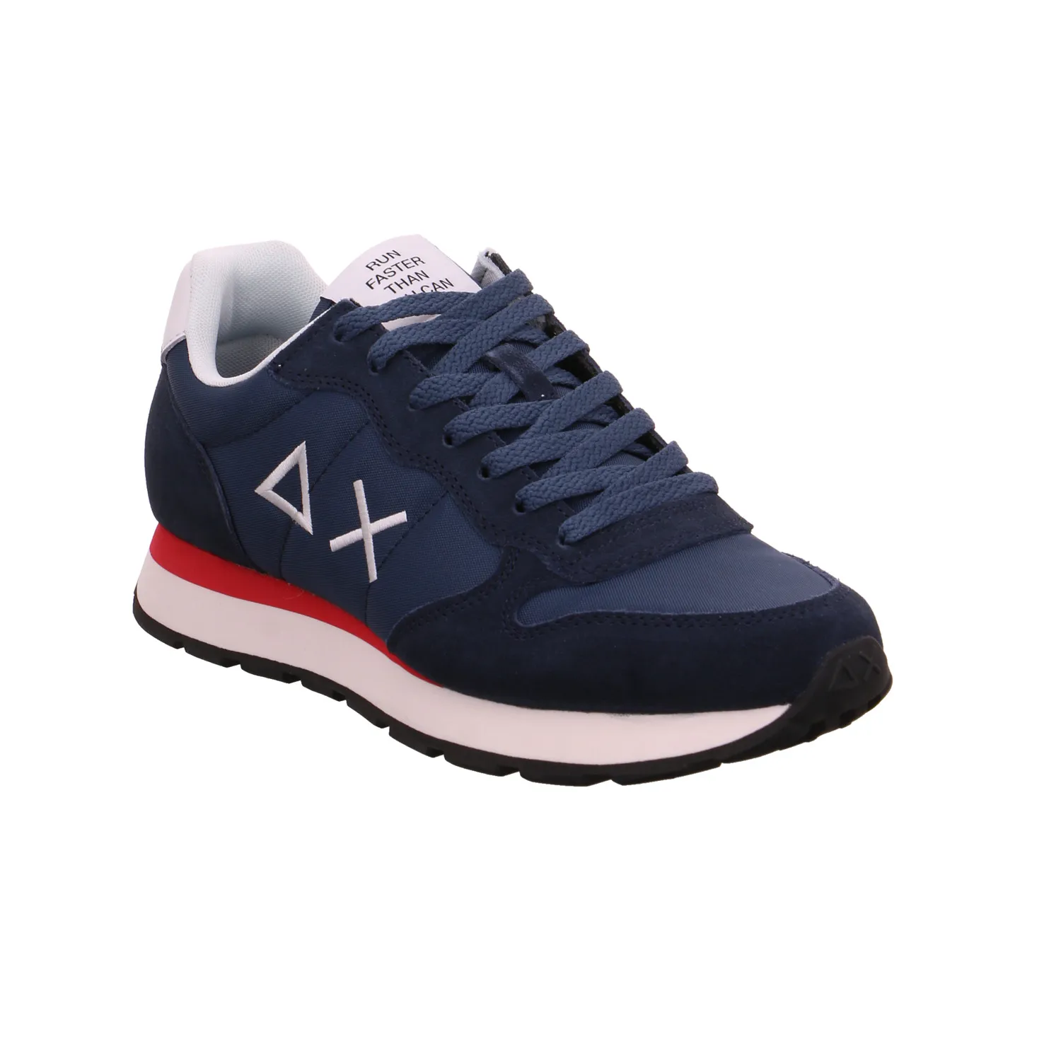 SUN68 Halbschuhe Sneaker Stoff Blau Textil