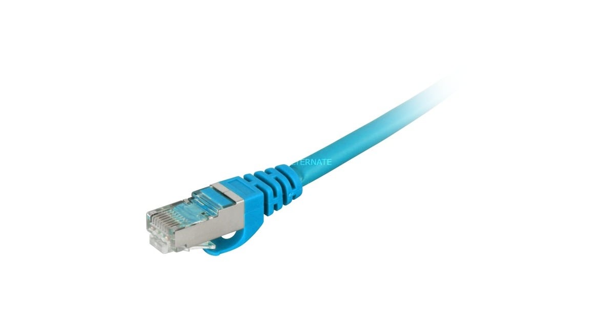 SharkoonPatchkabel SFTP, RJ-45 met Cat.6  (Blauw, 10 meter)
