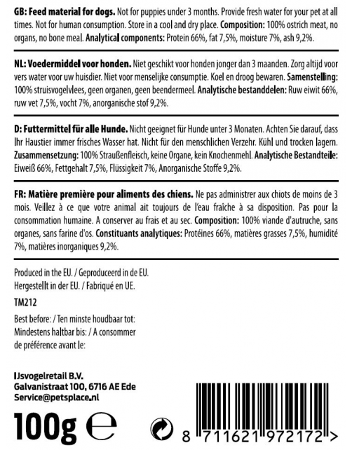 Timo Sticks 100 g - Hondensnacks