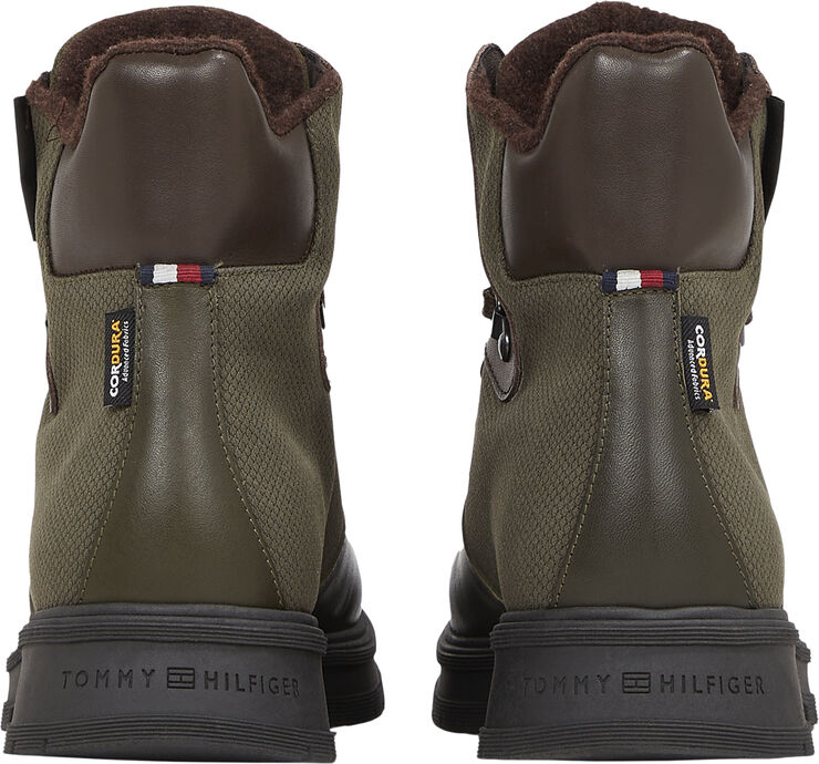 Tommy Hilfiger HILFIGER WARM CORDURA MIX BOOT Army green