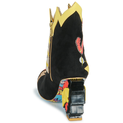Irregular Choice - CHASING JUSTICE - Noir / Rouge / Jaune