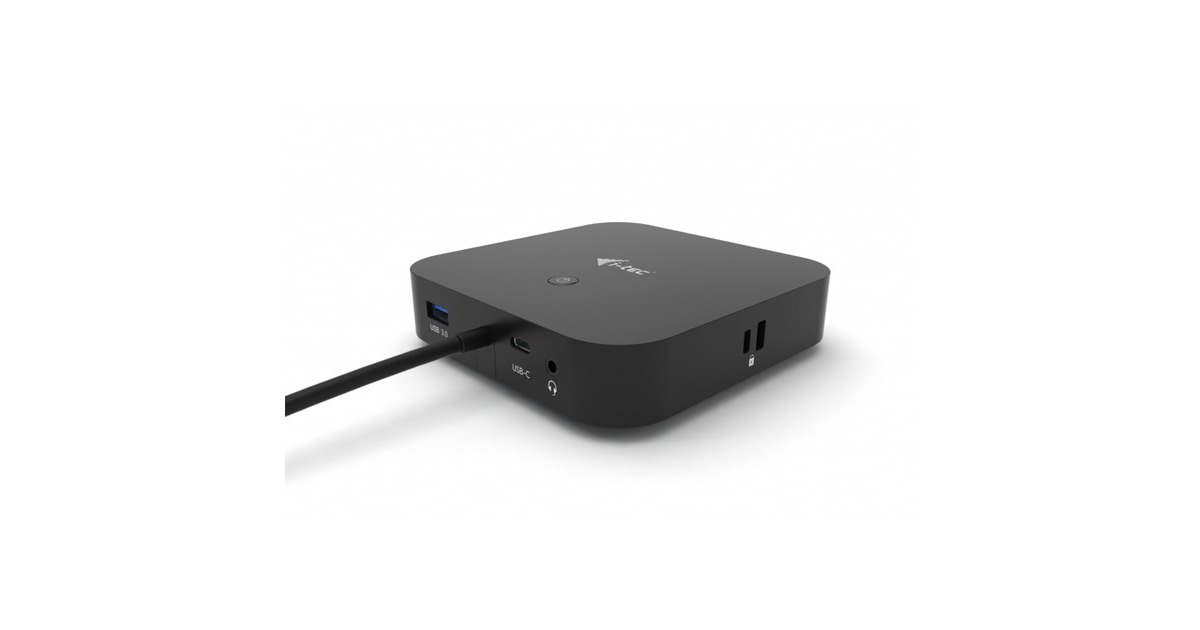 i-tecUSB-C HDMI DP Docking Station with Power Delivery 100 W  (Zwart)