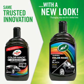 Turtle Wax Color Magic Jet Black Wax 52708 500ml