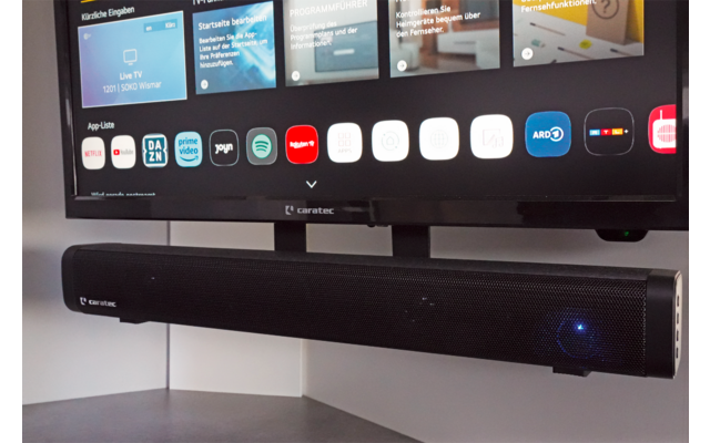 Caratec Soundbar CAS104BT mit Bluetooth / ARC