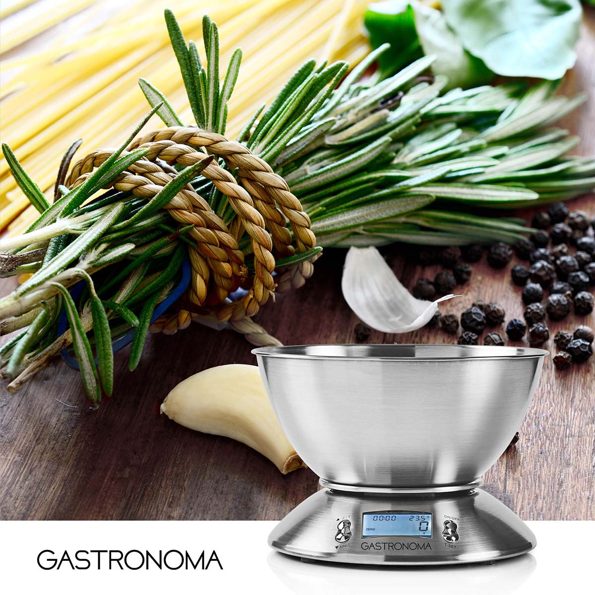 Gastronoma 18310021 Keukenweegschaal - Zilver