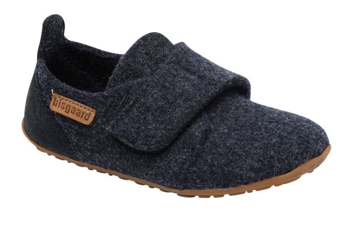 Uldhjemmesko m/Velcro