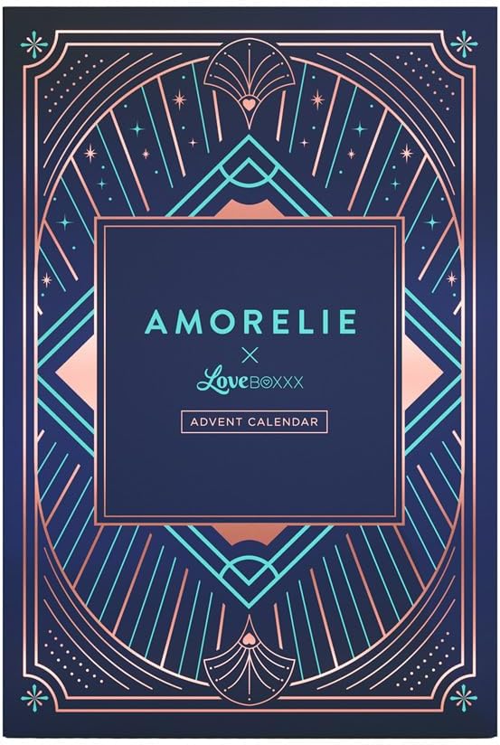 AMORELIE Erotischer Adventskalender für Paare Singles & Erwachsene | Erotik-Set für Einsteiger mit 24 sinnlichen Überraschungen (Original 2025)