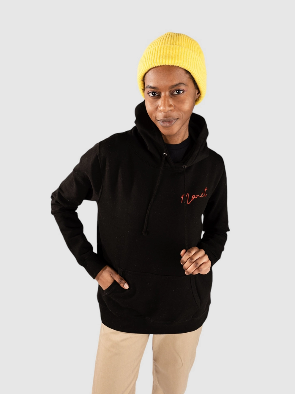 Monet Skateboards Same Roots Hoodie black