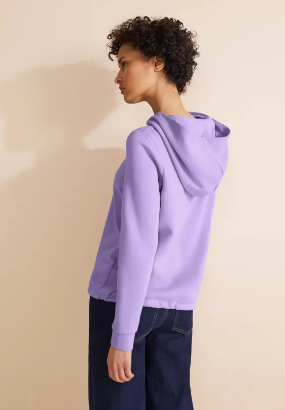 Cupro Sweatshirt - smell of lavender