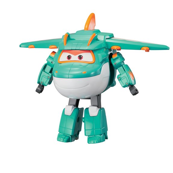 Coffret 2 figurines transformables Jett et Dino Tino Super Wings