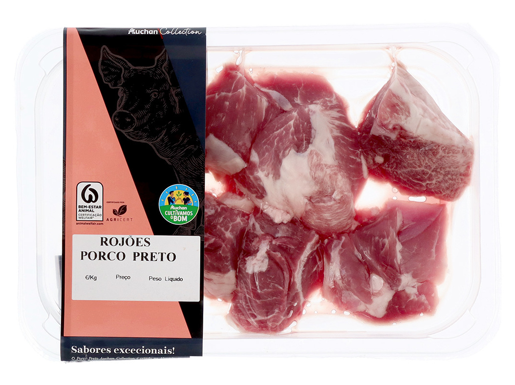 ROJOES PORCO PRETO AUCHAN CULTIVAMOS O BOM 250GR