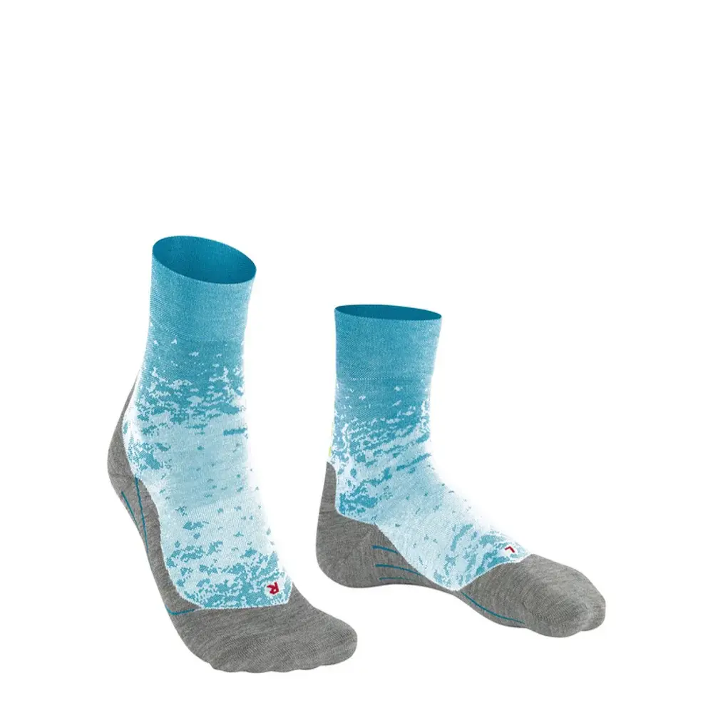 Falke RU4 Endurance Hardloopsokken Lichtblauw/Wit Heren