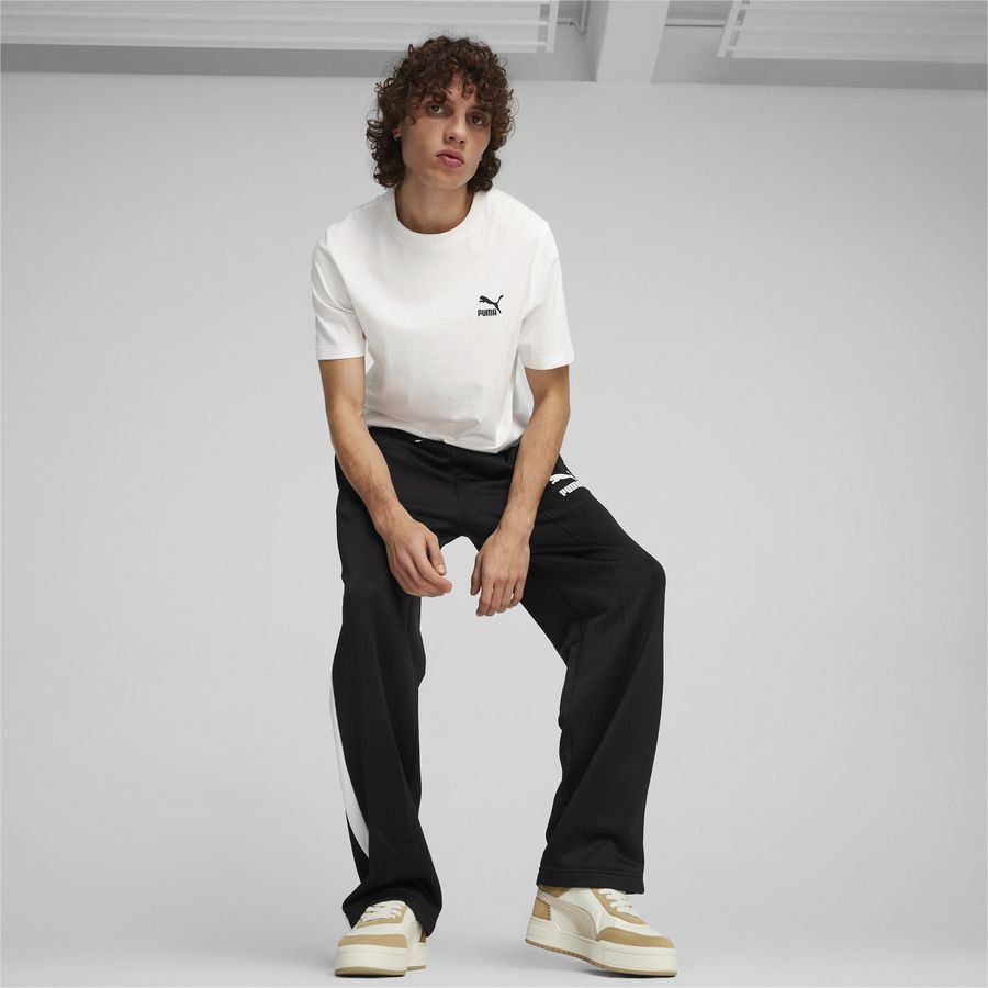 PUMA Bas de Survêtement T7 Iconic - Noir/Blanc