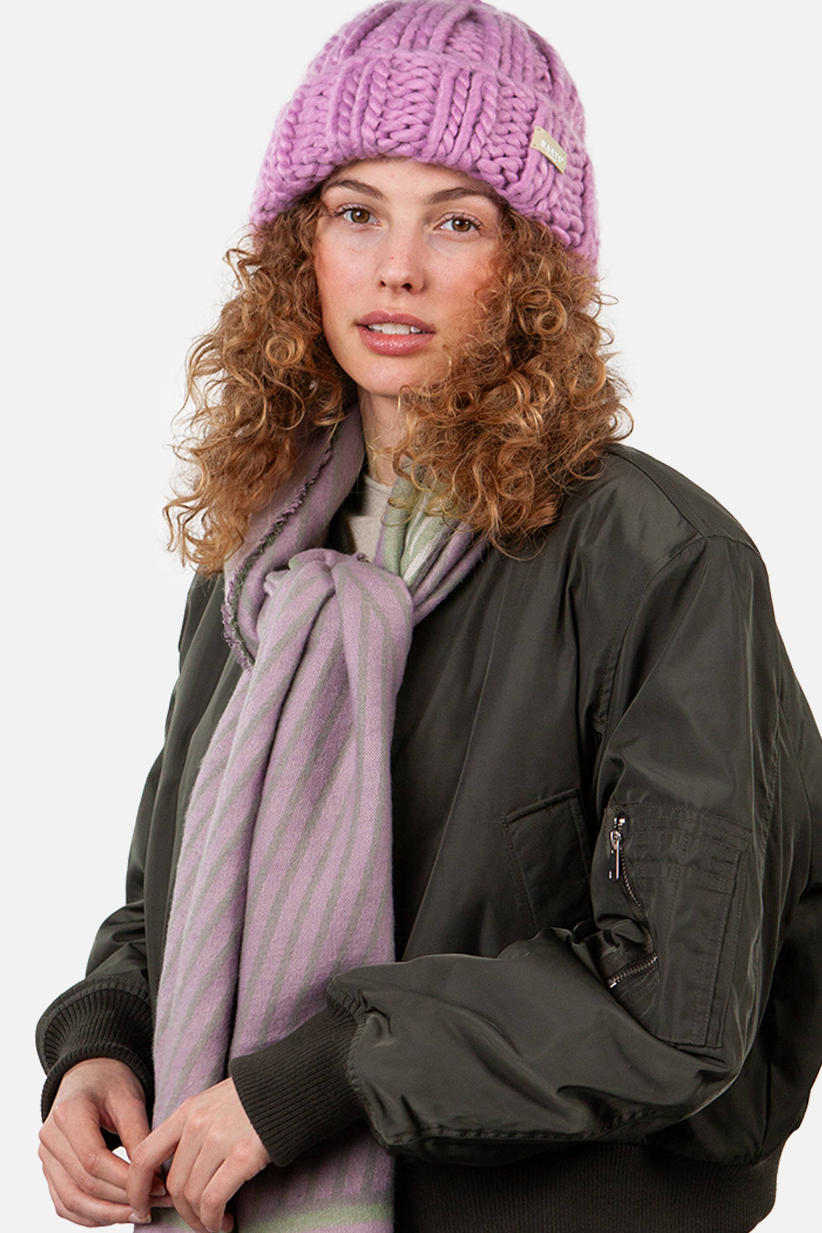 Barts muts Hermitta roze