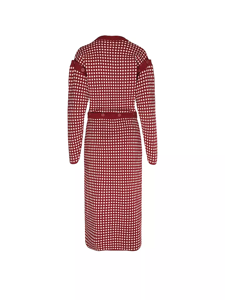SKFK Midikleid LAKORA dunkelrot