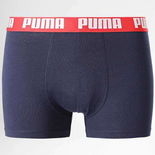 Lot De 4 Boxers Everyday Noir Bleu Marine Gris Chiné